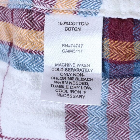 NATURAL REFLECTIONS Flannel Long Sleeve Shirt Women's Size Small - Picture 5 of 6